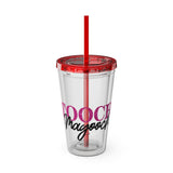 Sunsplash Tumbler with Straw, 16oz