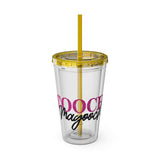 Sunsplash Tumbler with Straw, 16oz