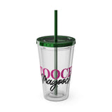 Sunsplash Tumbler with Straw, 16oz