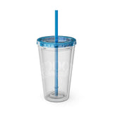 Sunsplash Tumbler with Straw, 16oz