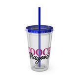 Sunsplash Tumbler with Straw, 16oz