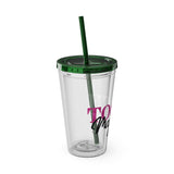 Sunsplash Tumbler with Straw, 16oz