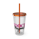 Sunsplash Tumbler with Straw, 16oz