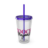 Sunsplash Tumbler with Straw, 16oz